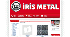 Desktop Screenshot of irismetal.com