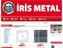 Tablet Screenshot of irismetal.com